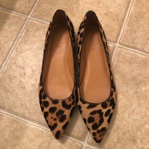J. Crew leopard print flats